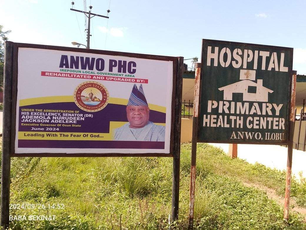 Healthcare project in Osun State